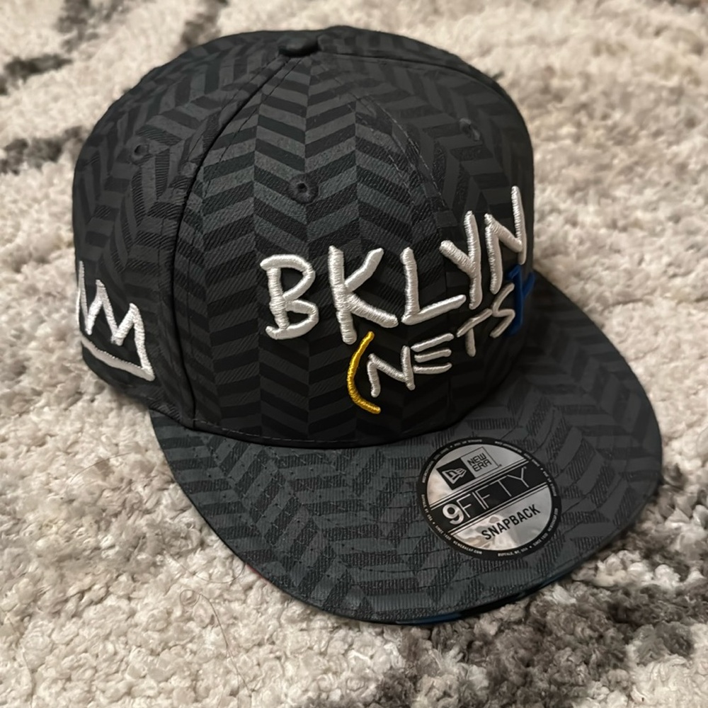 NWT Brooklyn Nets Basquiat snapback hat
